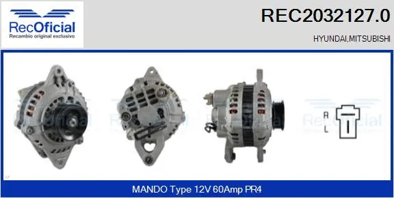 Alternator (REC2032127.0)