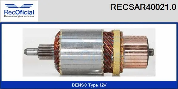 Armature, starter (RECSAR40021.0)