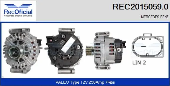 Alternator (REC2015059.0)