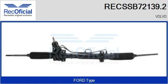 Steering Gear (RECSSB72139.2)