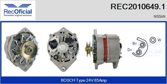 Alternator (REC2010649.1)