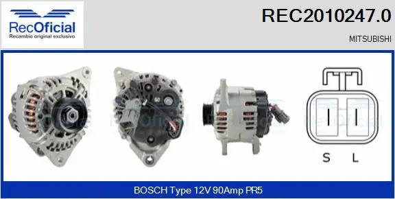 Alternator (REC2010247.0)