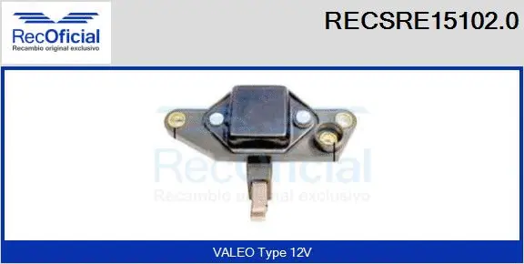 Alternator Regulator (RECSRE15102.0)