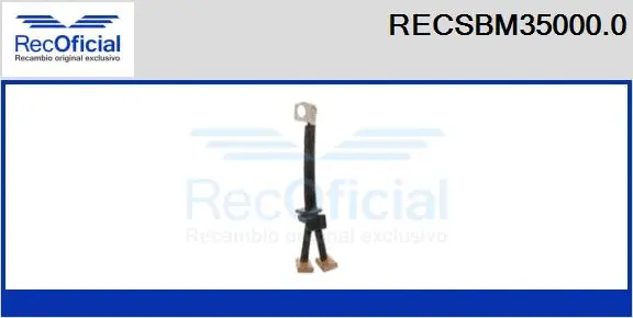 Carbon Brush, starter (RECSBM35000.0)