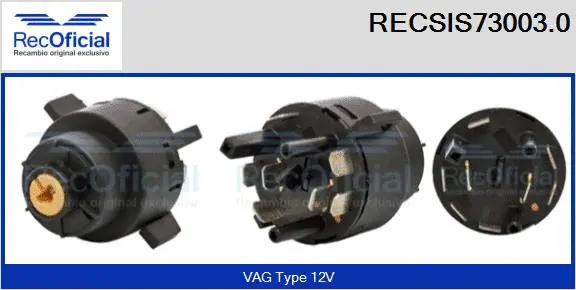 Ignition Switch (RECSIS73003.0)