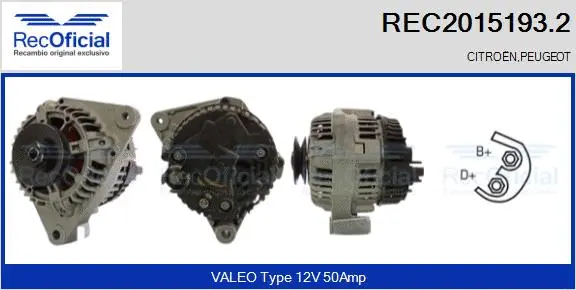 Alternator (REC2015193.2)