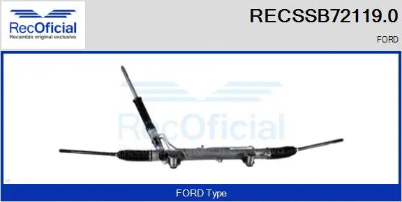 Steering Gear (RECSSB72119.0)