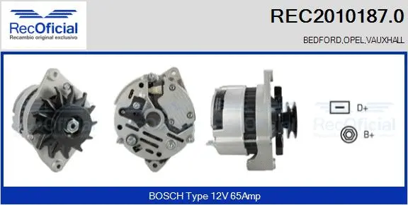 Alternator (REC2010187.0)