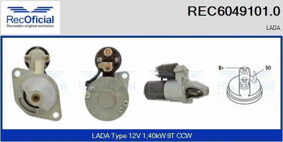 Starter (REC6049101.0)