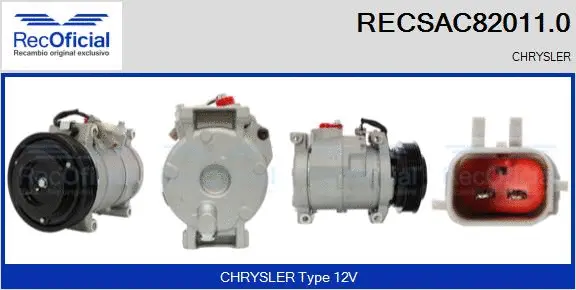 Compressor, air conditioning (RECSAC82011.0)