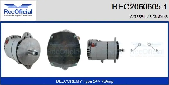 Alternator (REC2060605.1)