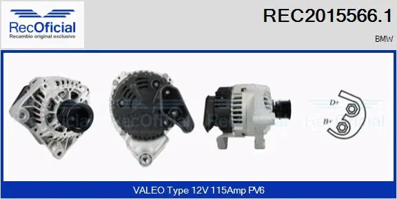 Alternator (REC2015566.1)