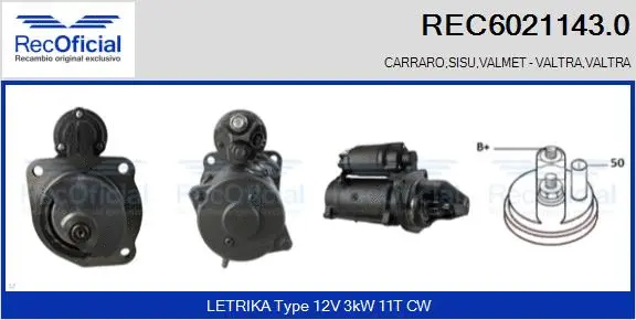 Starter (REC6021143.0)