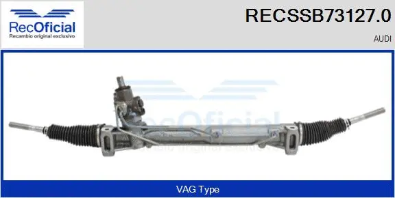 Steering Gear (RECSSB73127.0)