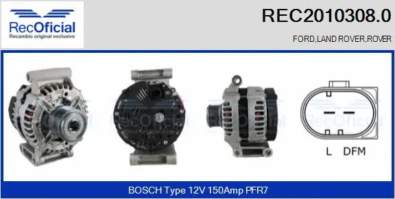 Alternator (REC2010308.0)