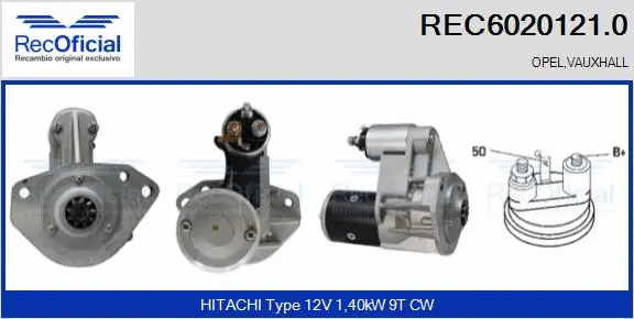 Starter (REC6020121.0)