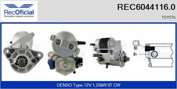 Starter (REC6044116.0)