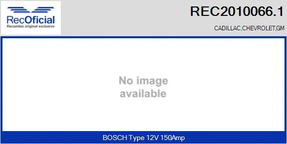 Alternator (REC2010066.1)