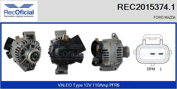 Alternator (REC2015374.1)