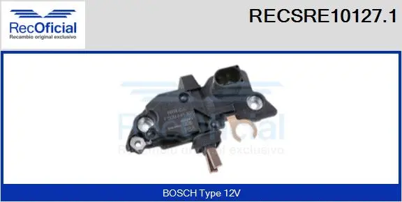 Alternator Regulator (RECSRE10127.1)