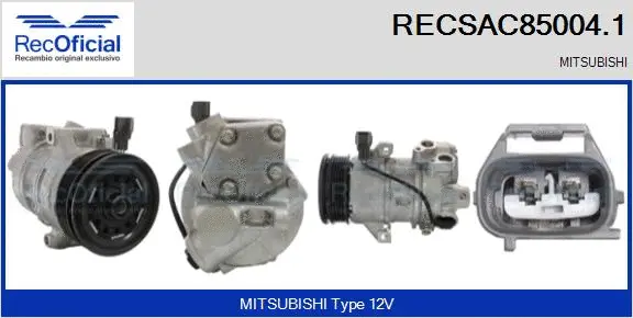 Compressor, air conditioning (RECSAC85004.1)