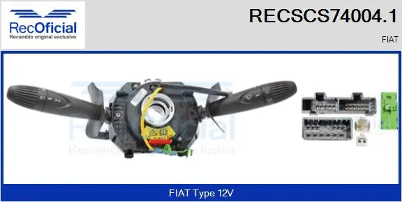 Steering Column Switch (RECSCS74004.1)