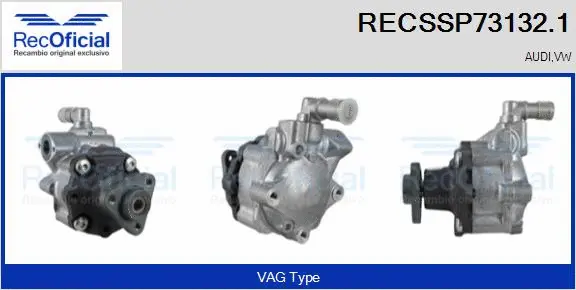 Hydraulic Pump, steering (RECSSP73132.1)