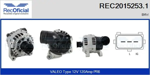 Alternator (REC2015253.1)