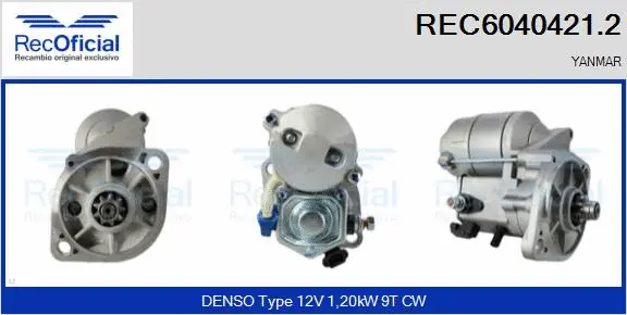 Starter (REC6040421.2)