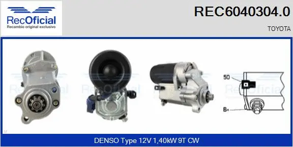 Starter (REC6040304.0)