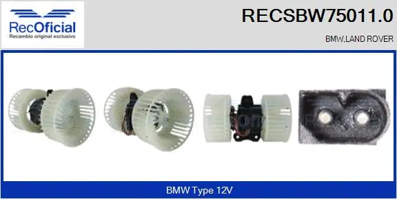 Interior Blower (RECSBW75011.0)