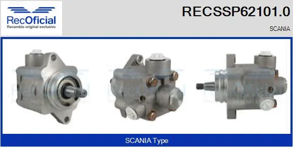 Hydraulic Pump, steering (RECSSP62101.0)