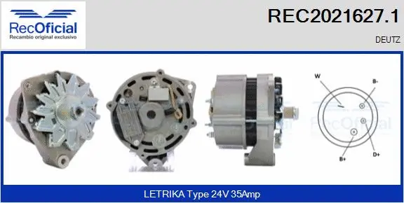 Alternator (REC2021627.1)