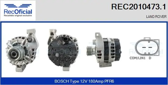 Alternator (REC2010473.1)