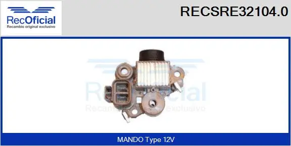 Alternator Regulator (RECSRE32104.0)