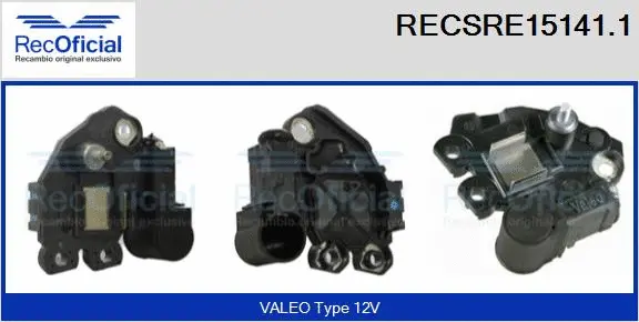 Alternator Regulator (RECSRE15141.1)