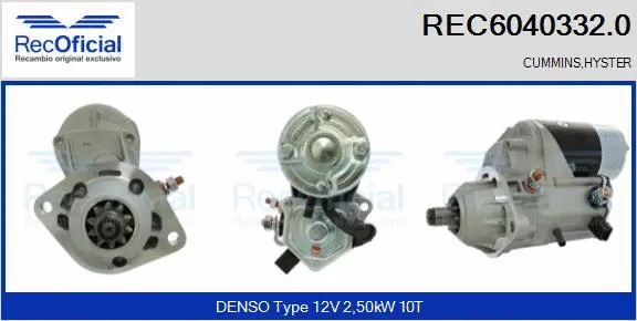 Starter (REC6040332.0)