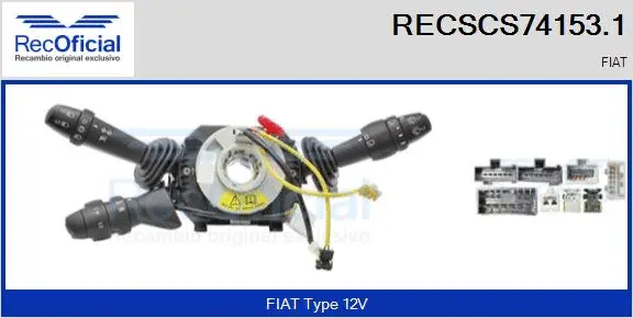 Steering Column Switch (RECSCS74153.1)