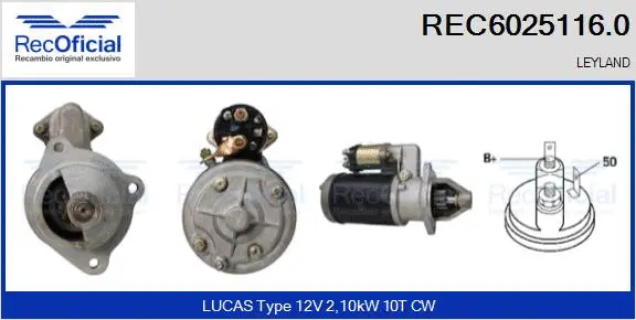 Starter (REC6025116.0)