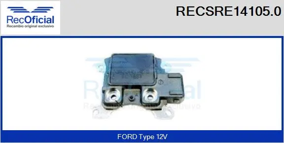 Alternator Regulator (RECSRE14105.0)