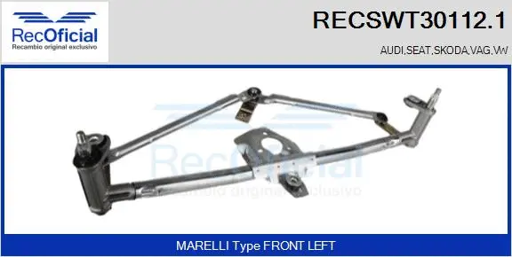 Wiper Linkage (RECSWT30112.1)