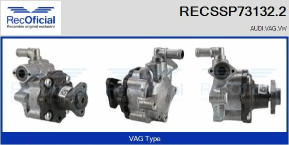 Hydraulic Pump, steering (RECSSP73132.2)