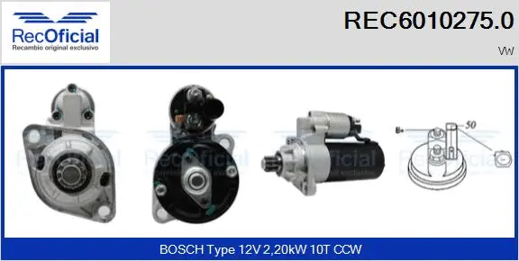 Starter (REC6010275.0)