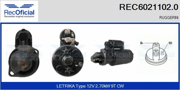 Starter (REC6021102.0)