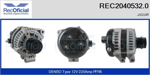 Alternator (REC2040532.0)