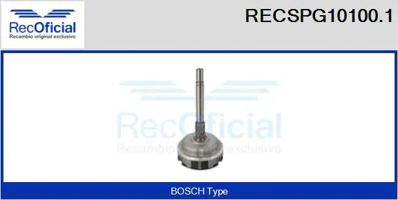 Repair Kit, planetary gearbox starter (RECSPG10100.1)
