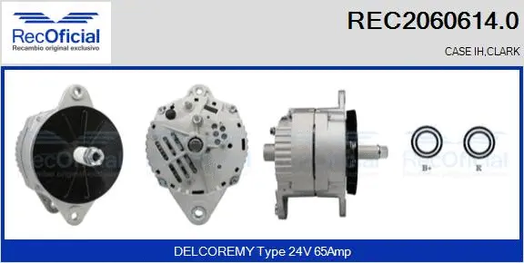 Alternator (REC2060614.0)