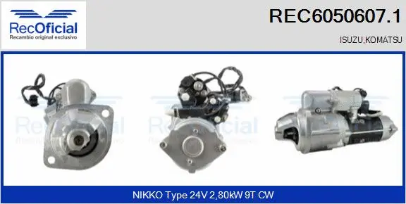 Starter (REC6050607.1)