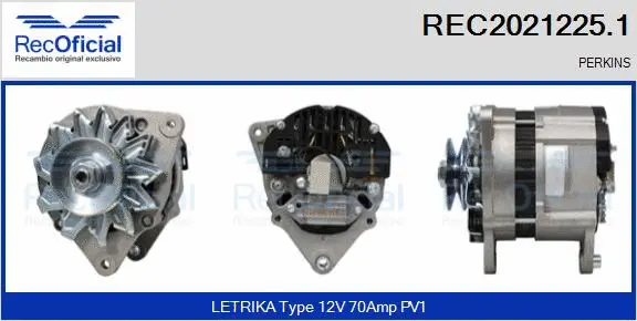Alternator (REC2021225.1)