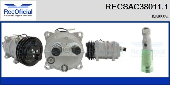 Compressor, air conditioning (RECSAC38011.1)